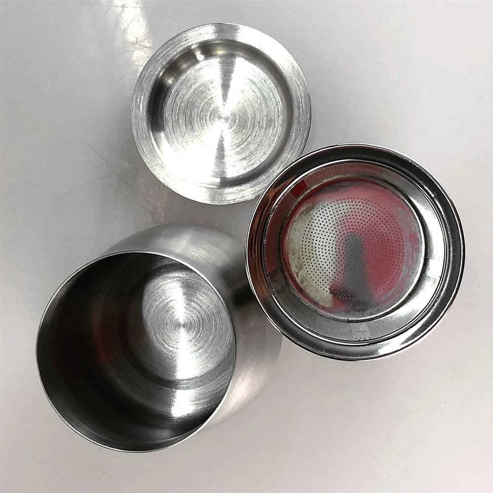 1PCS Brew Coffee Strainer Tea Coffee Infuser Filter Stainless Reusable Fine Mesh Sifter Inner Mesh Tea Maker Tools