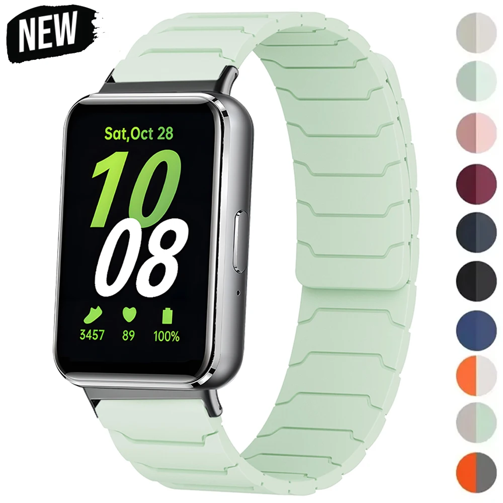 Magnetic Silicone Adjustable Sport Band for Smartwatch Accessories