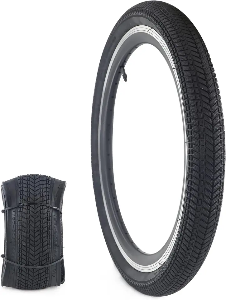 Pneumatico Per Bici Bambini BMX 20x2.125 Bianco - ASC MTB, 1 Pezzo