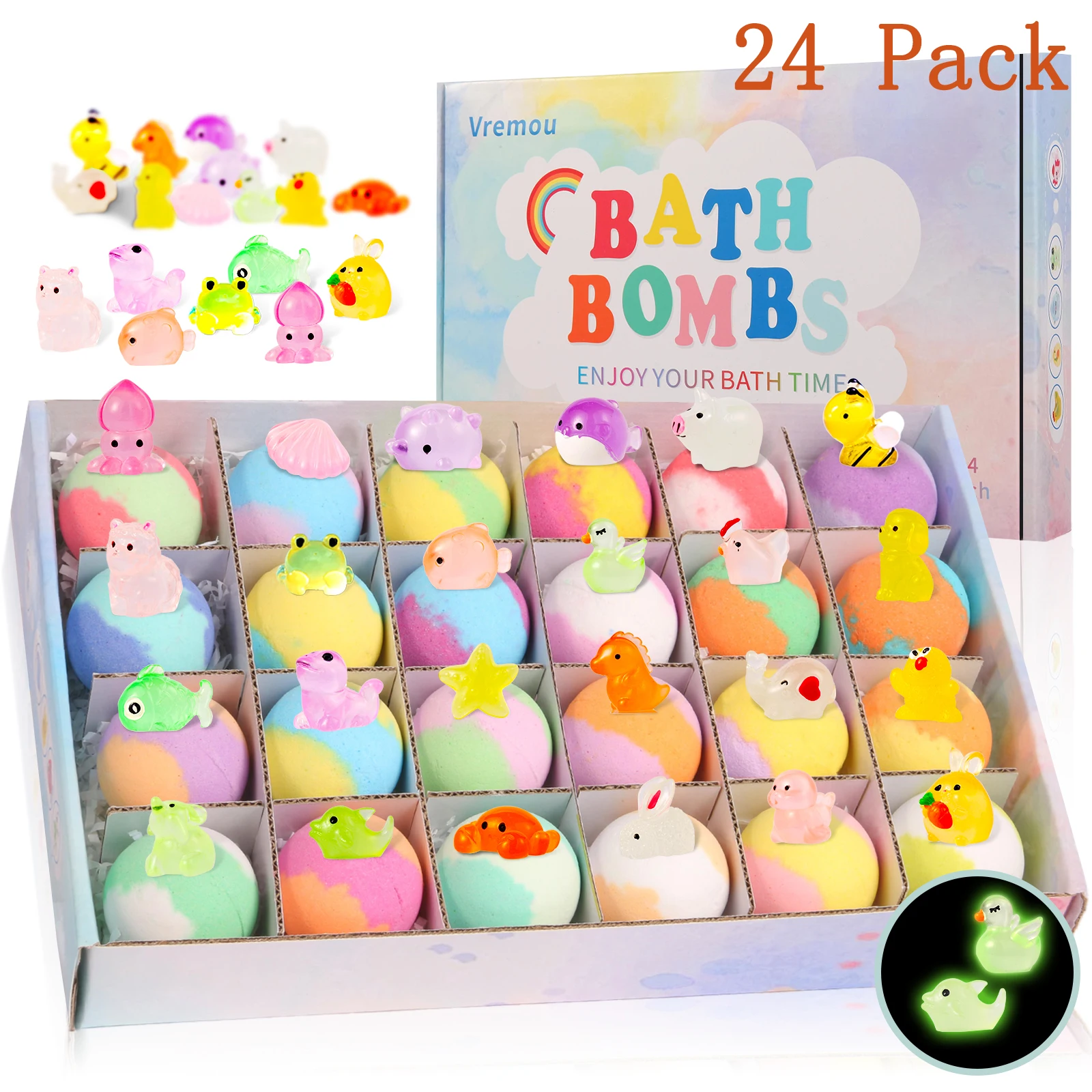 Fun-Filled Surprise Bath Bombs for Kids - Natural & Organic Bubble Delights