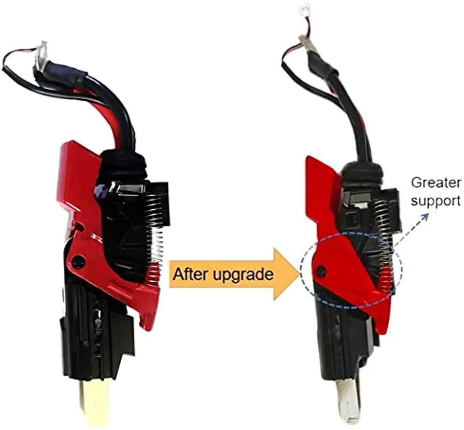 Aggiornamento interruttore a pulsante Trigger per Dyson V11 V10 V15 parti di ricambio per aspirapolvere strumento di riparazione pulsante di alimentazione migliorato