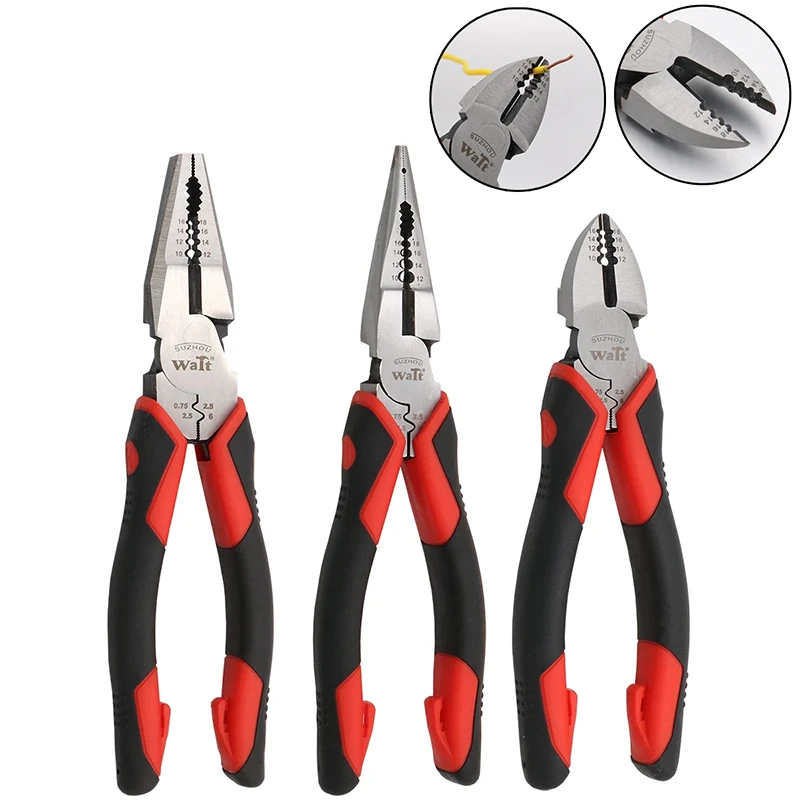 

Новые многофункциональные ручные электрики обжимные и проводные диагональные плоскогубцы с большими плоскогубцами