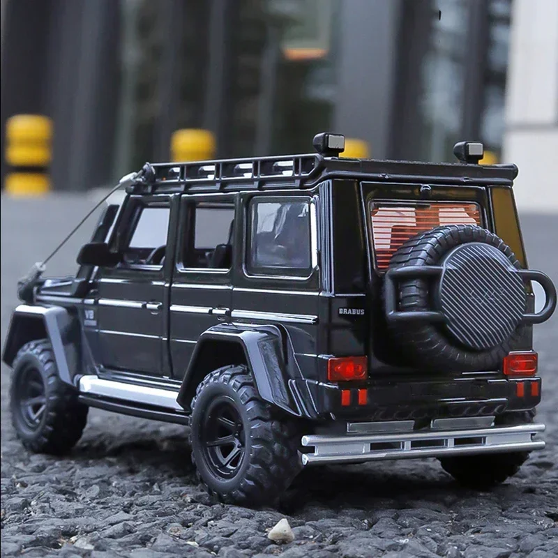 G550 어드벤처 4X4 V8 합금 주조 장난감 자동차 모델 1:32 사운드 및 라이..