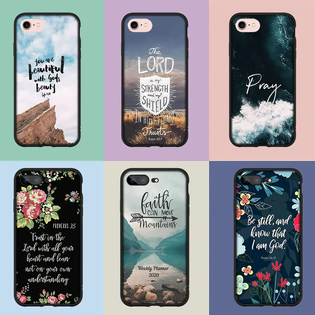  iPhone 11 Hooked On Jesus Bible Verse Fishing Religious  Christian God Case : Cell Phones & Accessories