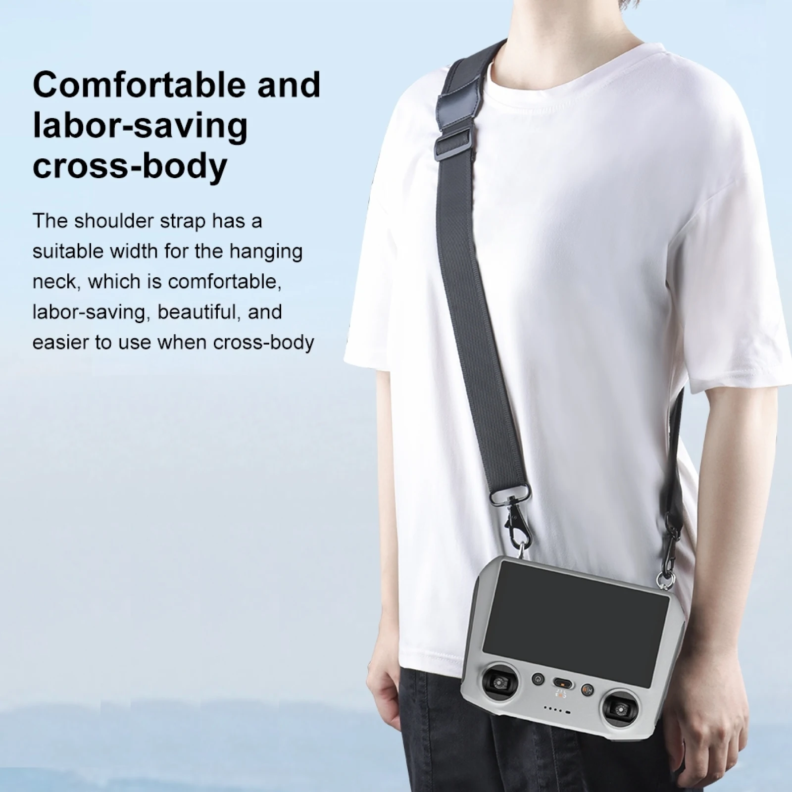 PULUZ Neck Lanyard Strap For DJI RC 2 / RC 1 / Air 3 / Mini 4 Pro