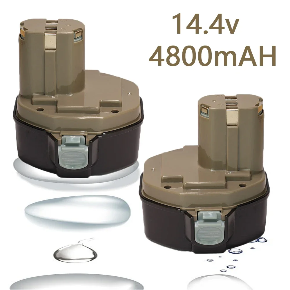 

Никель-металлогидридный Аккумулятор для электроинструмента MAKITA 14,4 В, 4800 мАч, аккумулятор для Makita PA14, 14,4, 1422,1420-1, 6281D, 6280D
