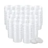 20PCS Transparent 50mm Coin Cases Plastic Coin Capsules Storage Box, 50mm Diameter Coins Organizer Collection Supplies 2