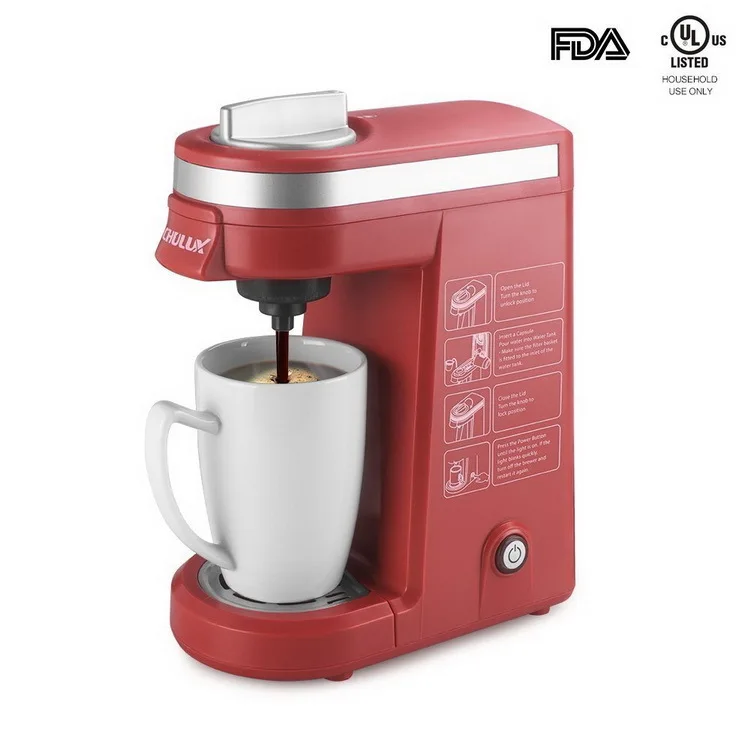 35 Single Coffee Maker 2 In 1 For K Cup Pods & Ground 3 Color 6-14 Oz Drip  مكاين قهوه  кофемашина  nespresso  الة قهوه  スタバ 3