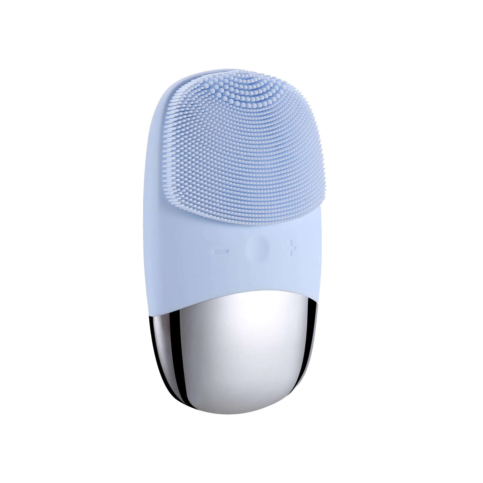 

Hot sale face lifting and massaging electric heating facial cleansing brush for deep cleaning