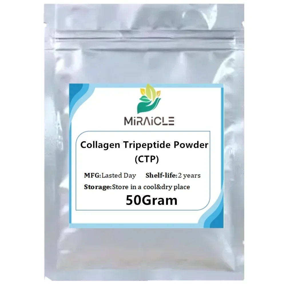 Collagen Tripeptide Powder Cosmetic Raw Material 50-1000g Skin Whitening