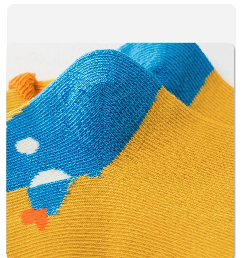 5 Paare/los Herbst Kinder Baumwolle Socken Mädchen Junge Baby Kinder Niedlichen Cartoon Warme Weiche Für Neue Frühling 1-12 jahre Teenager Student Socken – Detail 5