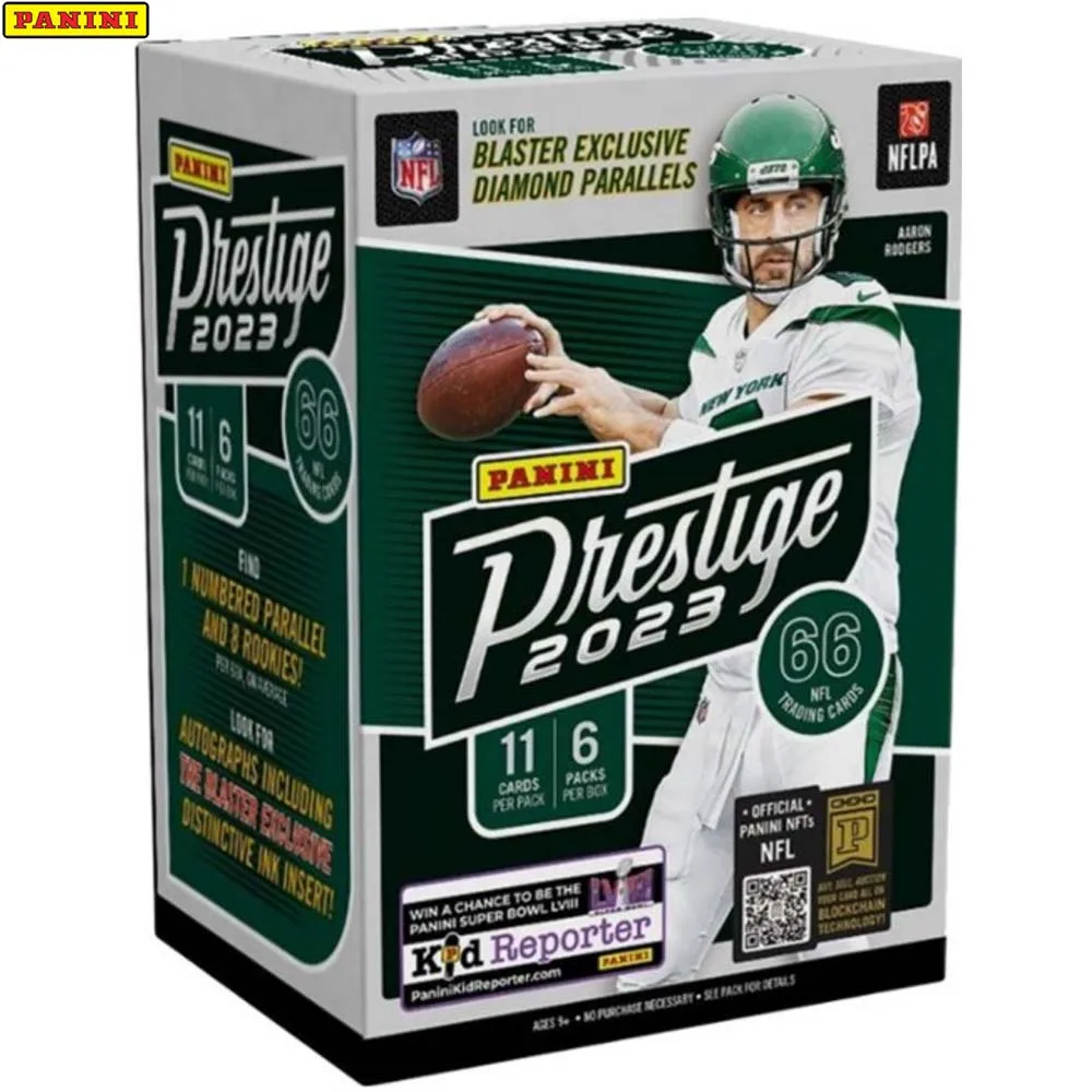 

2023 Panini Nfl Trading Cards Prestige Football Blaster Box Collection Card Ballsuperstar Limited Signature