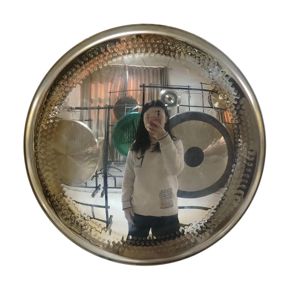 Arborea Nickle Alloy Mirror Handmade GONG 32 Inch 80 cm With Gong Bag