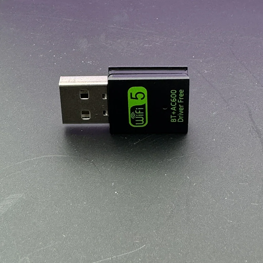 600Mbps WIFI USB Bluetooth 호환 어댑터 드라이버 무료 USB 동글 듀얼 밴드 네트워크 카드