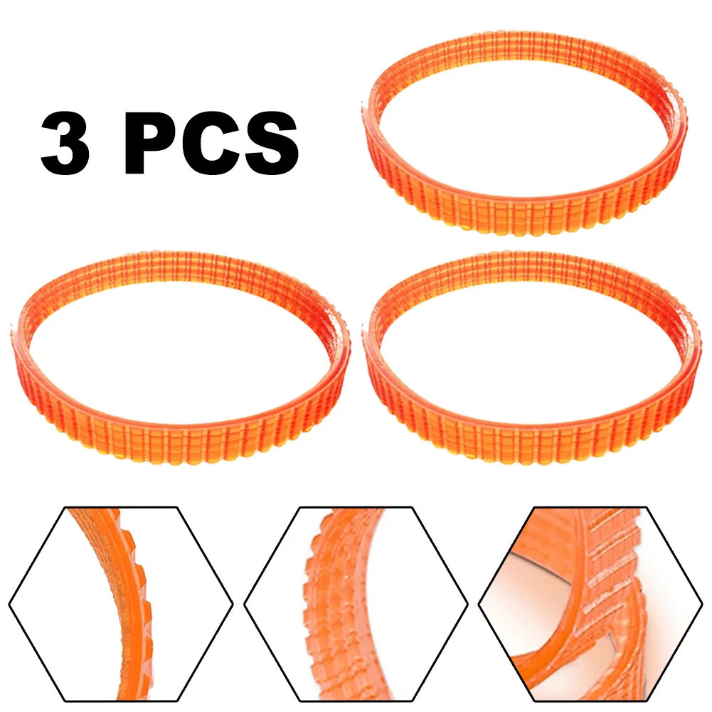 3Pcs Electric-Planer Drive Driving Belt Replacement For 1900B/225007-7/N1923BD/FP080 Power Tool Accessories Circumference 238mm 3pcs transmission go kart drive belt 30 series fits 203589 5959 comet 203589a go kart fits american sportworks   fox