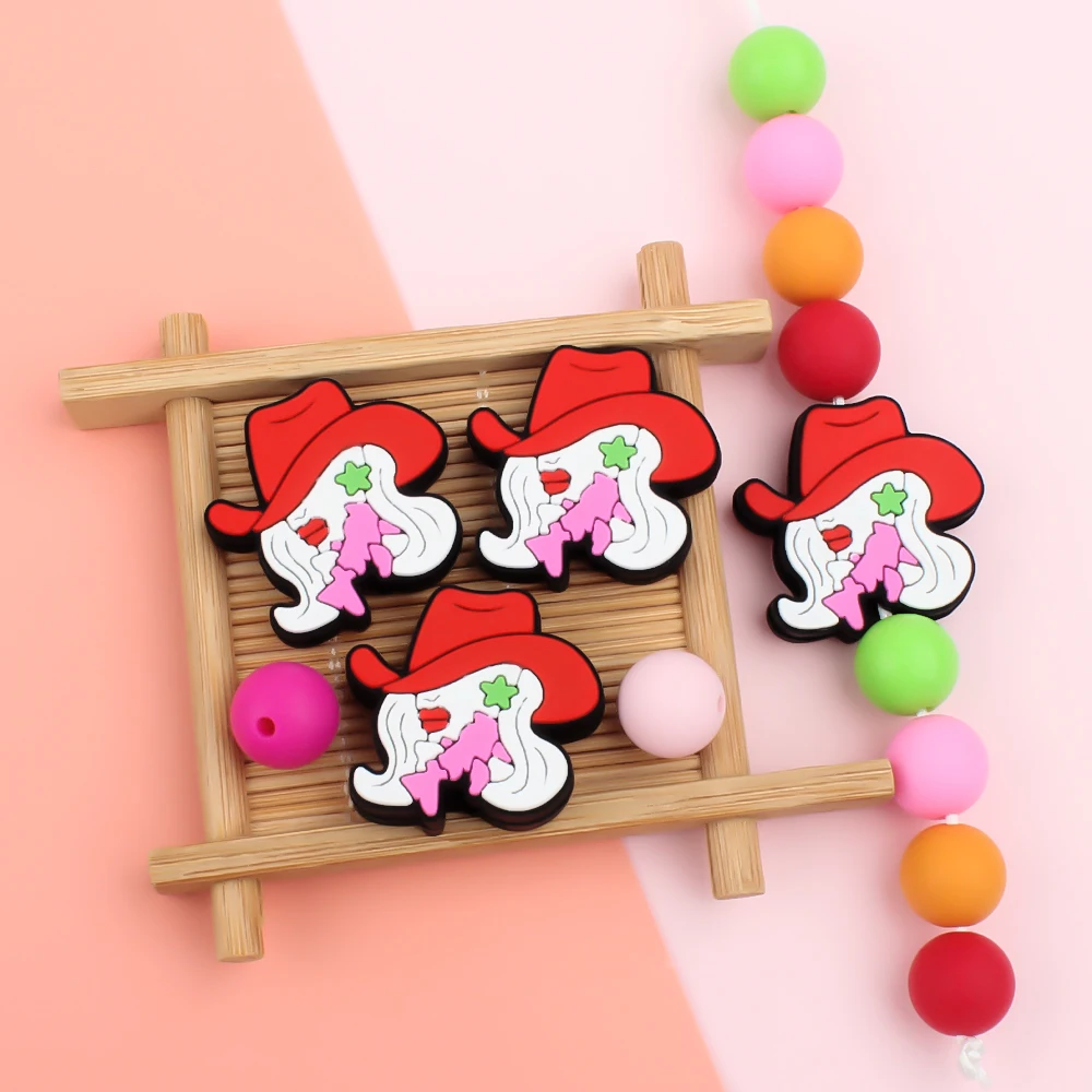 여아용 실리콘 루즈 비즈, 햄버거 책가방 모양 초점 비즈, 쥬얼리 제작용 DIY 젖꼭지 클립 목걸이 액세서리, 10 개