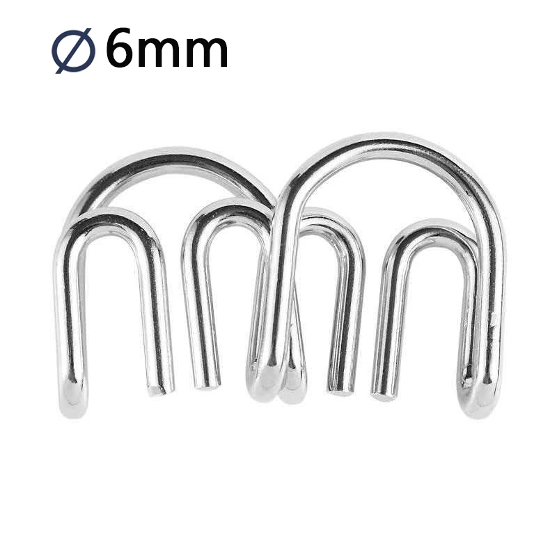 Intricate Metal Wire Puzzle Brain Teasers - Mind Challenge Toys