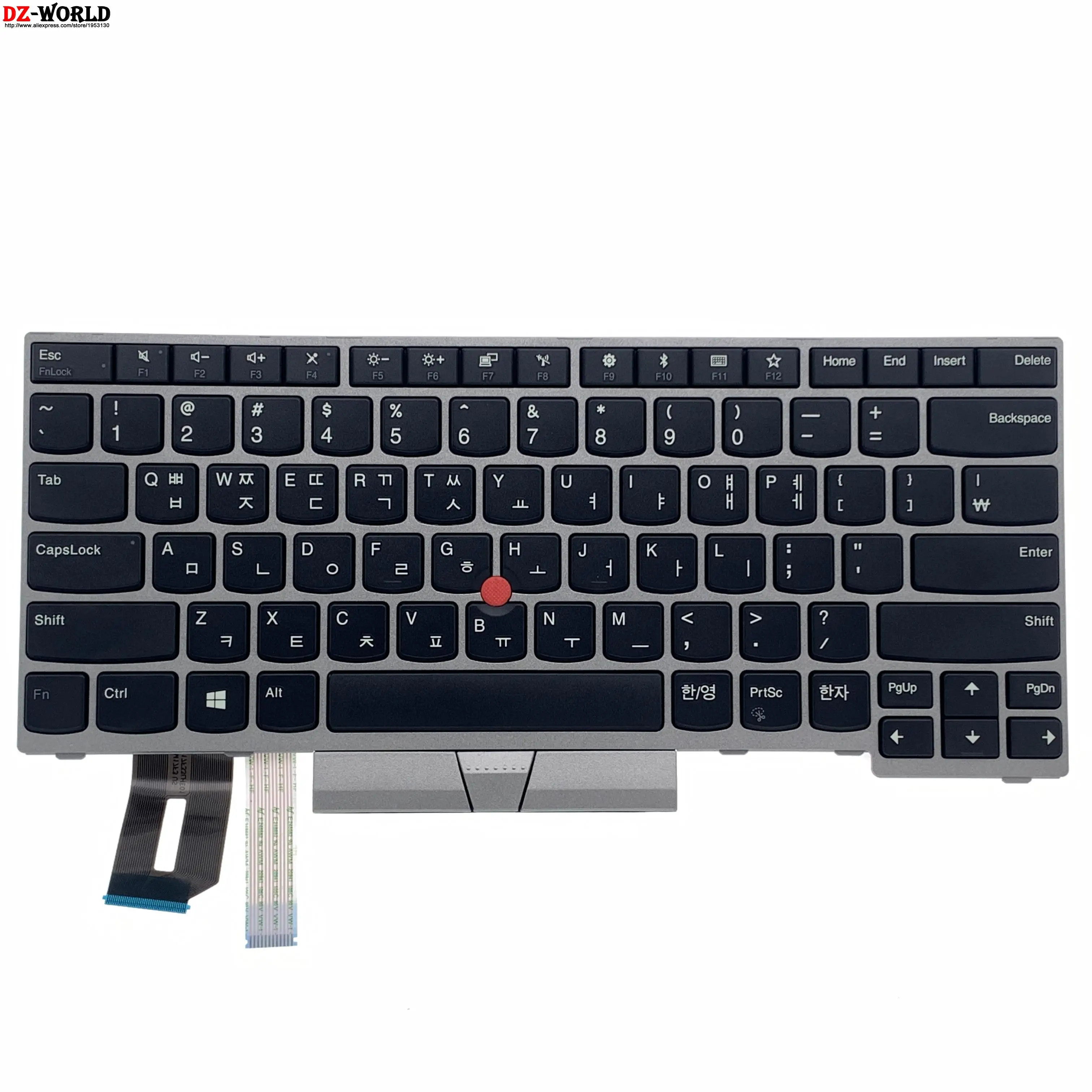 Original Novo Teclado para Lenovo Thinkpad E480 E490 T480s kr Coreano L480 T490 T495 L380 L390 Yoga L490 P43s E485 E495 Laptop - Imagem 6