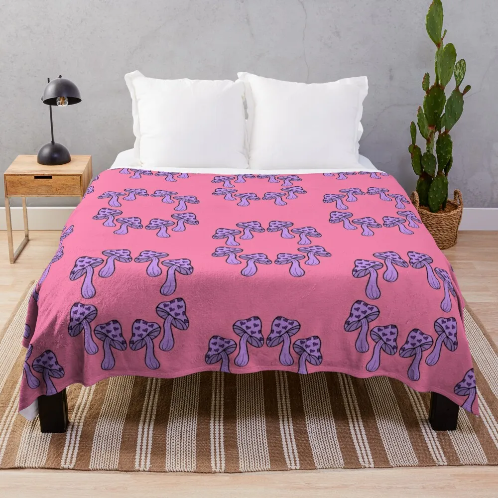 

Fairy ring Throw Blanket Comforter Dorm Room Essentials Cute Plaid Thin Blankets