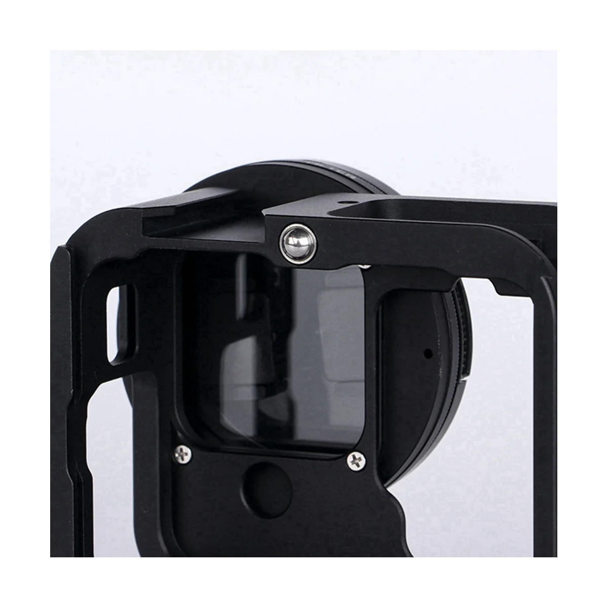 

For 9/10/11 Camera Expansion Diving Protective Cover Aluminium Alloy Portable Housing Case, Black