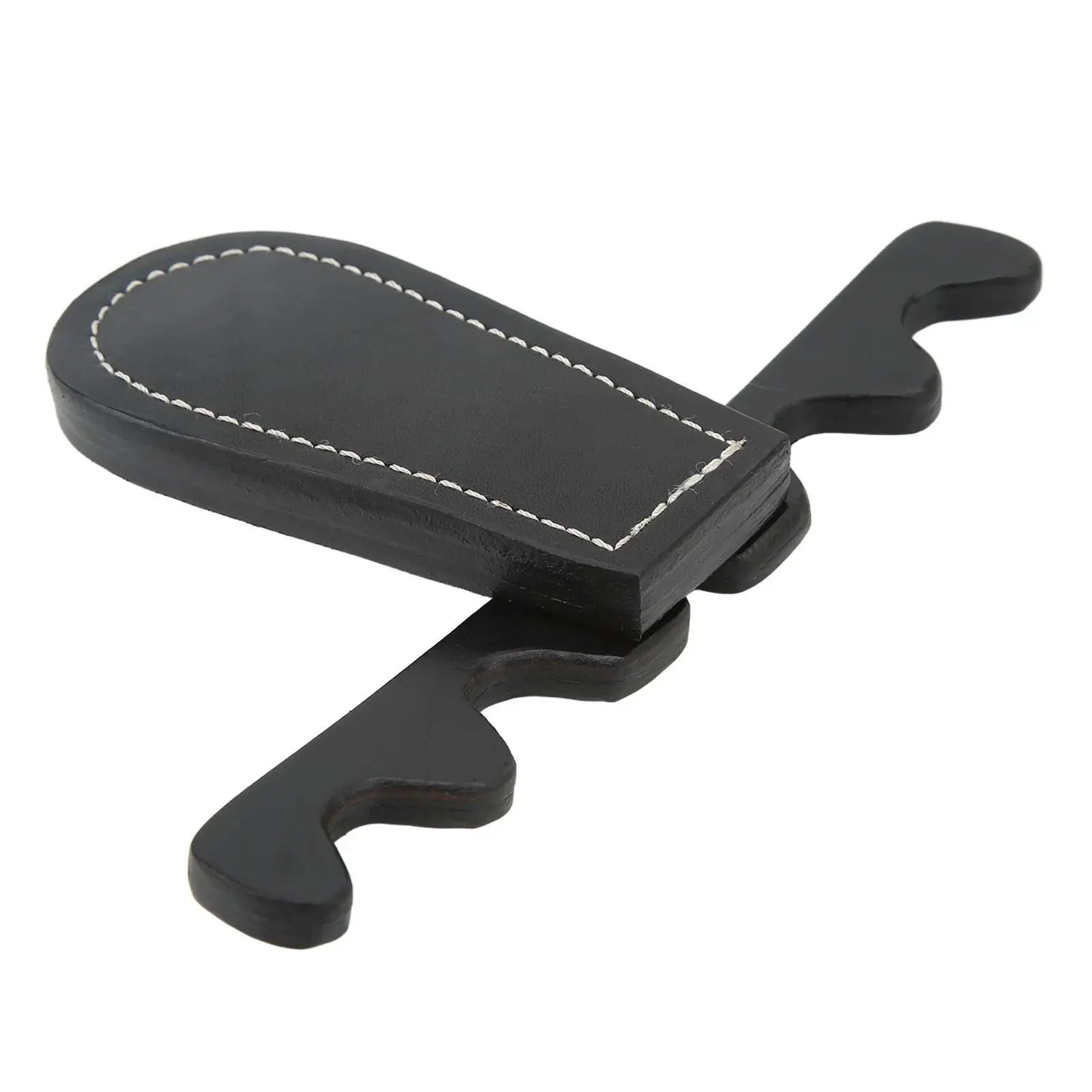 Portable Foldable for billiard Cue Rack-Leather Cue Holder for Pool Players