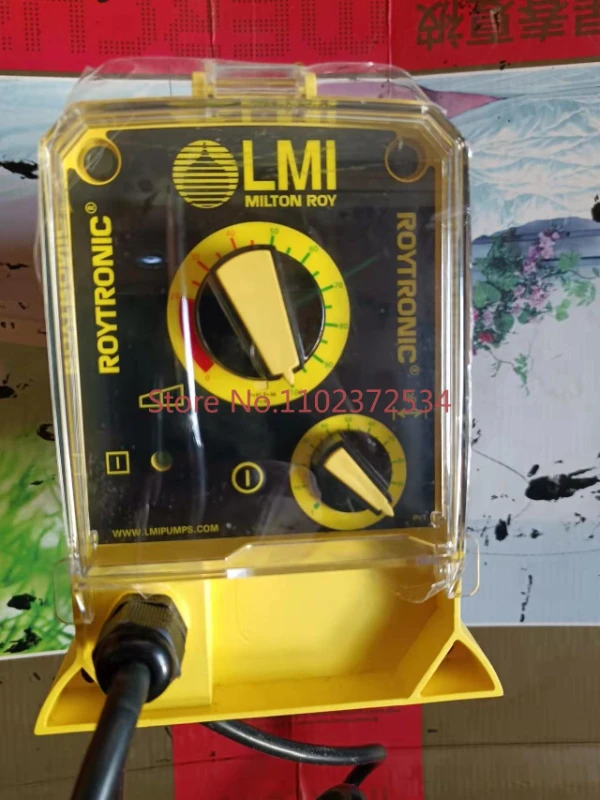 

MILTON Roy New LMI Original Electromagnetic Diaphragm Metering Dosing Pump P+166-738NI