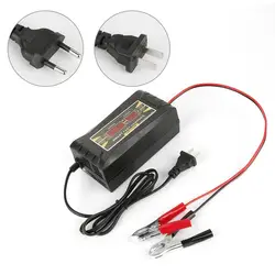 12V 6A Smart Fast Lead-acid Battery Charger For Car Motorcycle LCD Display EU/US Batteries Charging & Starting Systems Electrica