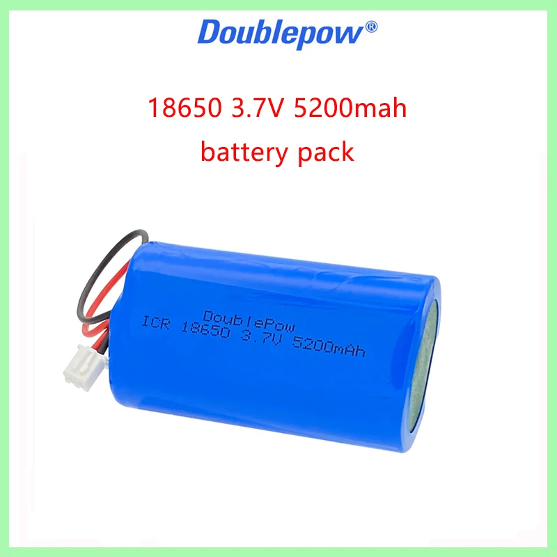 Bloco de Bateria de Lítio 3600 5200mah Bateria Recarregável Equipamento de Monitoramento Placa de Proteção Mais Xh2.542p Plug 3.7v 18650 - Image 4