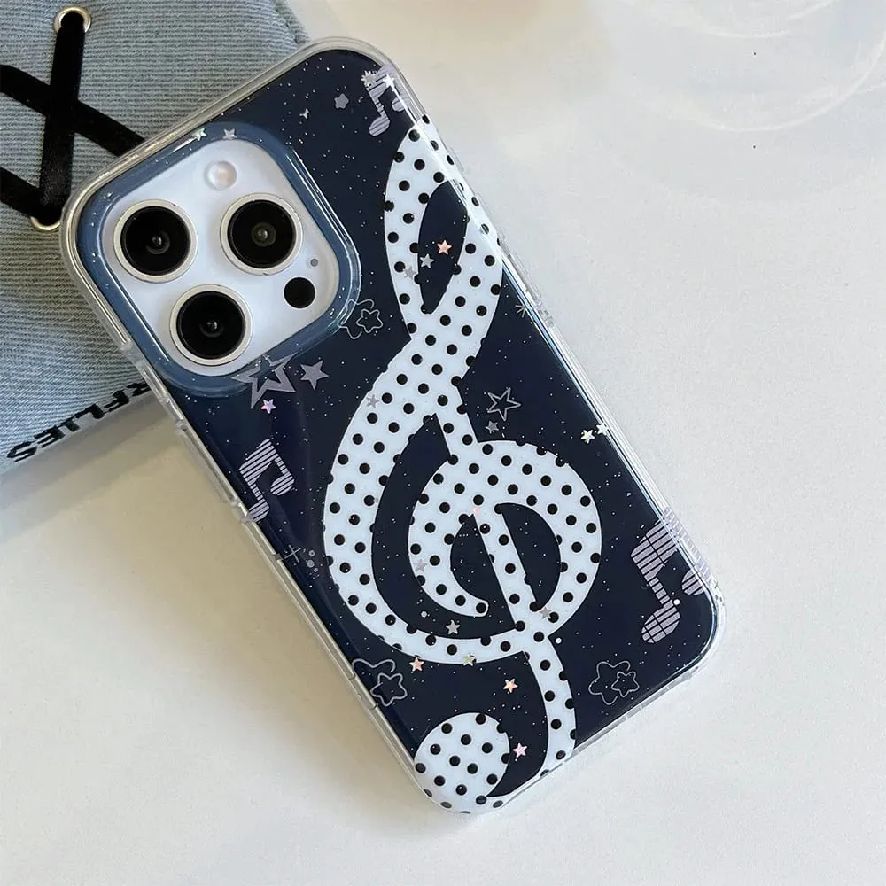 Treble Clef Y2K Design Phone Case Cover