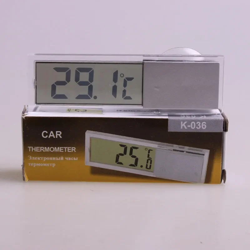 

Miniature LCD Digital Display Temperature Measurement Range -20 -110 Automotive Thermometer Without Battery