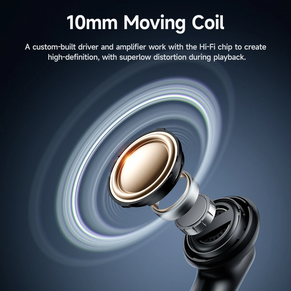 HOCO Smart AI Traduzione in tempo reale Auricolare Supporto App Controllo Musica Sport Auricolari HiFi EQ Suono Cuffie per viaggi d'affari - immagine 4