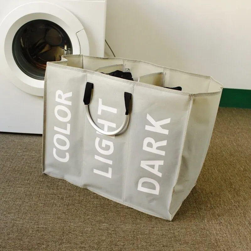 Foldable Laundry Basket Bag Waterproof Oxford