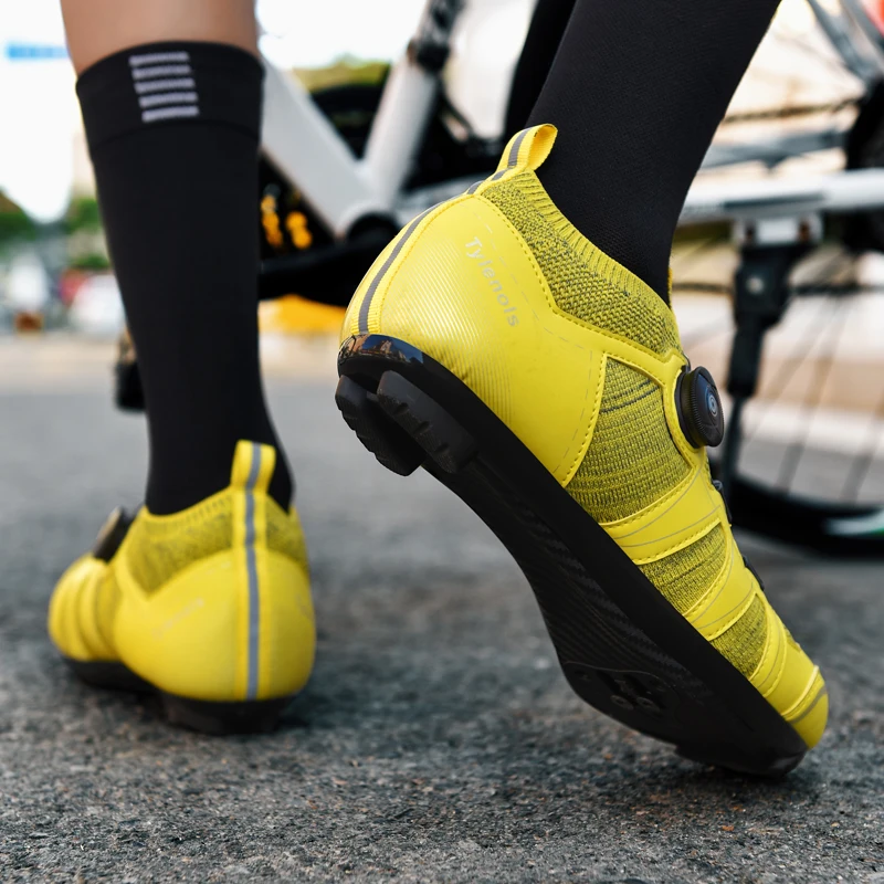 MTB Cycling Shoes Men Breathable Road Bike Shoes Cleats Racing Speed Sneakers Women Mountain Bicycle Footwear for Shimano SPD SL
