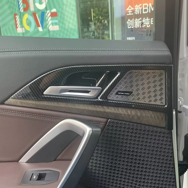 BMW・X1 U11 用  アクセサリー 自動車アクセサリー部品 インナードアハンドルカバー インナードアハンドルアームレストパネル  4個  5種選択 100201