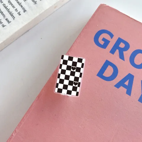 Cable Protector Cute Checkerboard Charger Protector Cable Organizer For iPhone Universal Data Line Cord Cable Winder