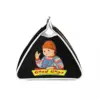 Custom Good Guys Chucky Art Facial Tissue Box Cover Rectangular Child's Play Doll PU Leather Tissue Box Holder for Car Office 3