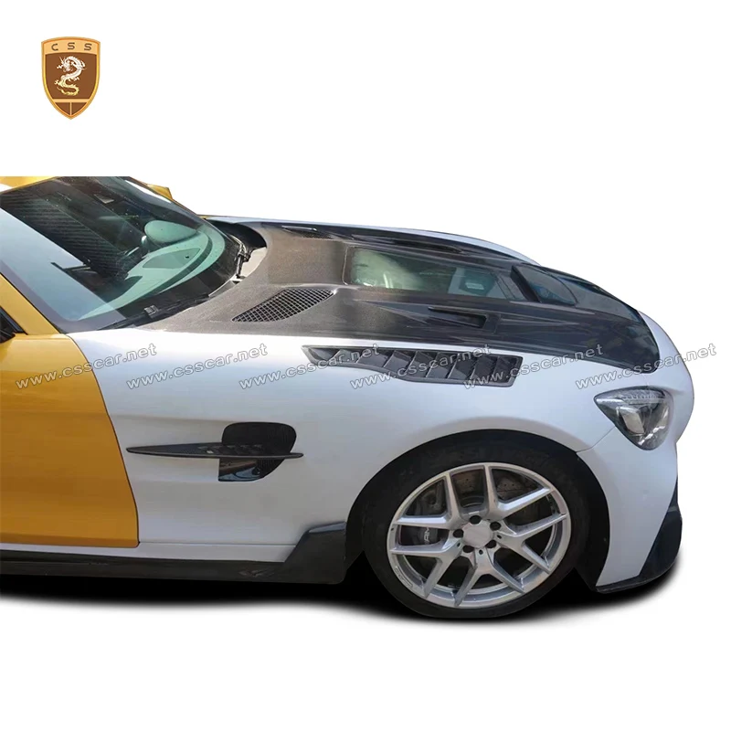 

CSSCAR новый дизайн Ferrari 812 брызговик меняется стиль MSY автомобильный передний брызговик аксессуары CF с FRP материал декор