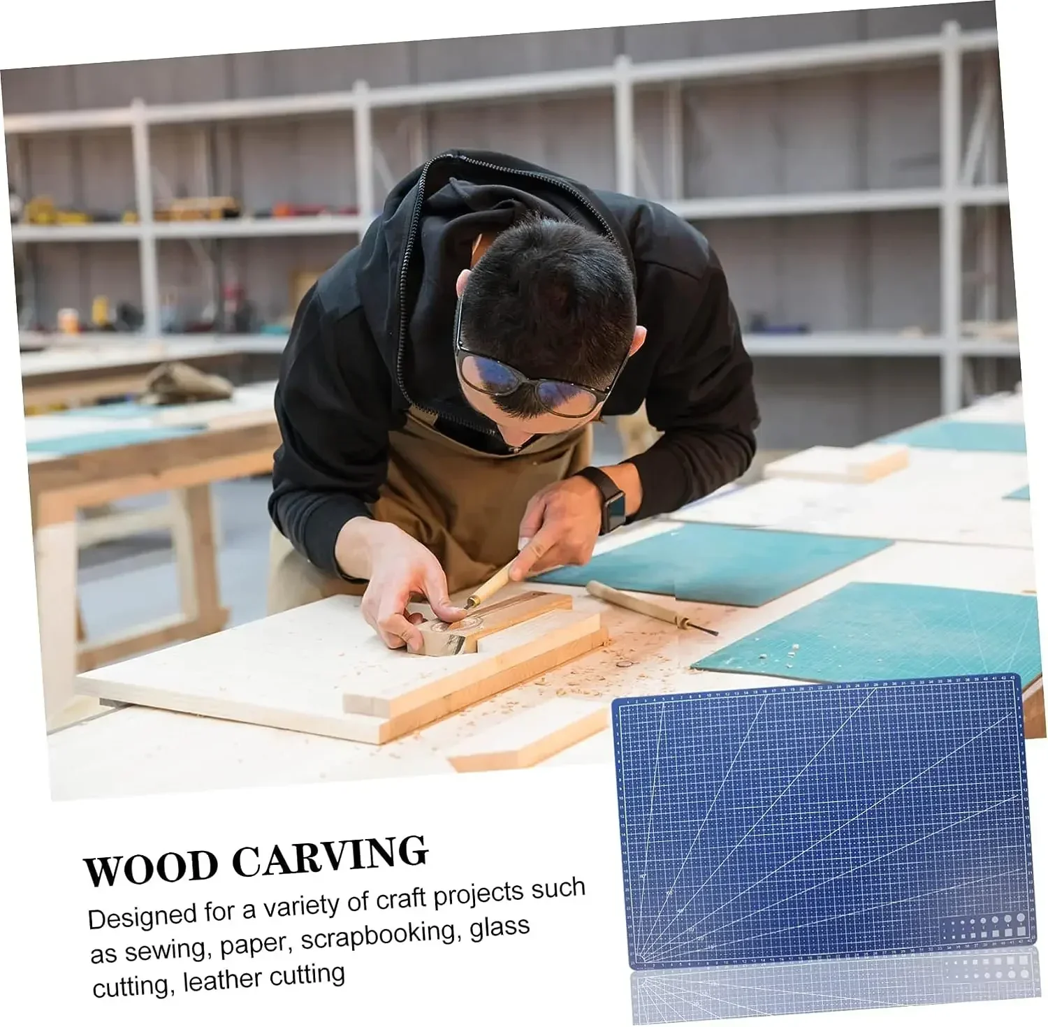 Cutting mat A3 A4 A5 Cutting Mat Cultural And Educational Tool Double-sided Cutting Pad Art Engraving Board DIY Handmade Art Craft Tool
