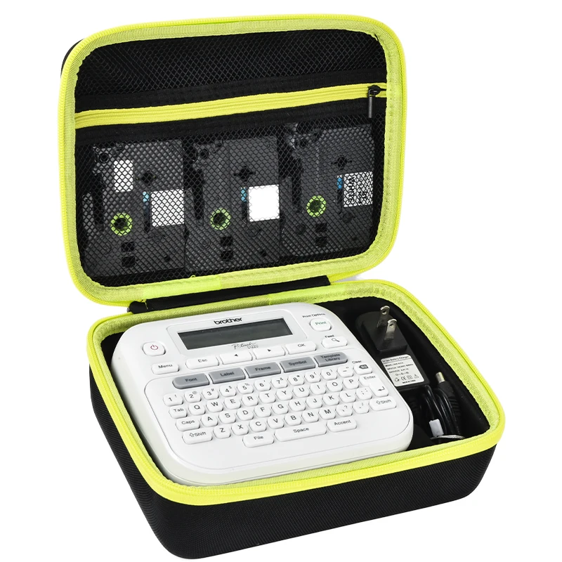Label Maker Bag Case Compatible with Brother P-Touch PTD220 D210 Home/Office Everyday Label Maker Storage Holder Carrying Organizer