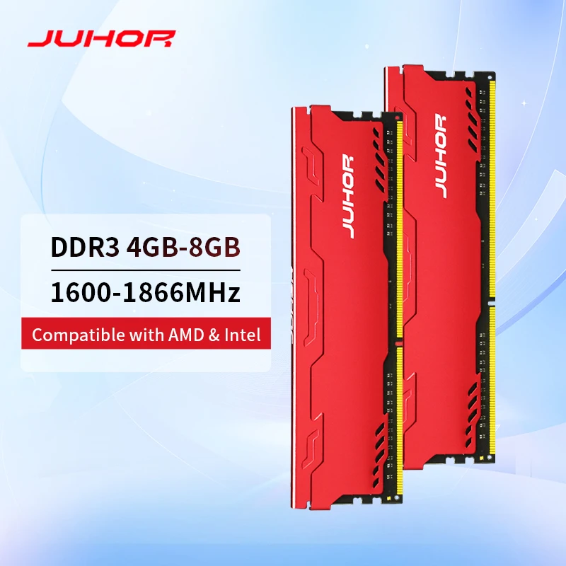 JUHOR メモリア Ram DDR3 4 ギガバイト 8 ギガバイト 1600MHz