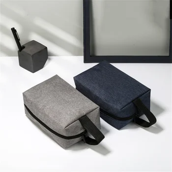 Men Makeup Bag Waterproof Oxford Cloth Travel Toiletries Organizer Storage Bag Wash Pouch Bag Ladies Cosmetics Necessaire Case 1