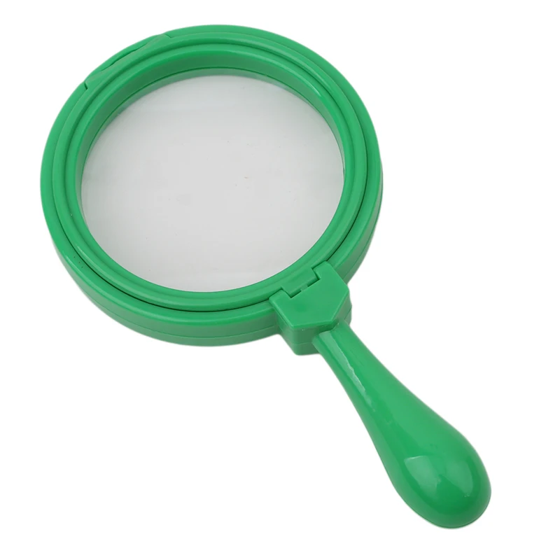 1PC 3X Colorful Handheld Magnifier Portable Mini Magnifying Glass Lens For  Reading Kids Scientific Laboratory 60mm - AliExpress