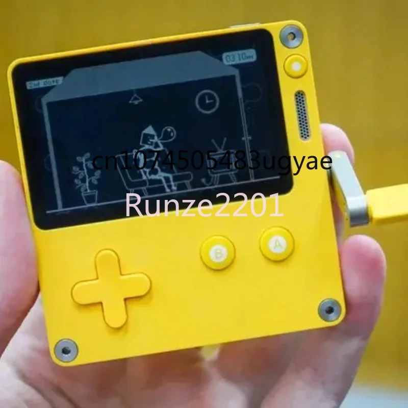 Playdate-ヴィンテージミニハンドクランク、クリエイティブなお絵かき