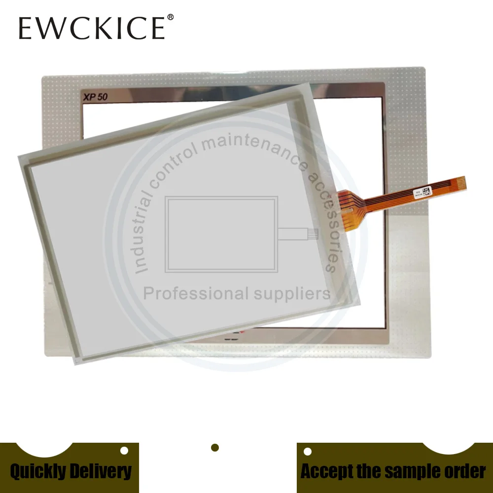 Tela de Toque Frontal e Frontlabel xp 50 Hmi Xp50-tta Xp50-tta ac Xp50-tte dc Plc