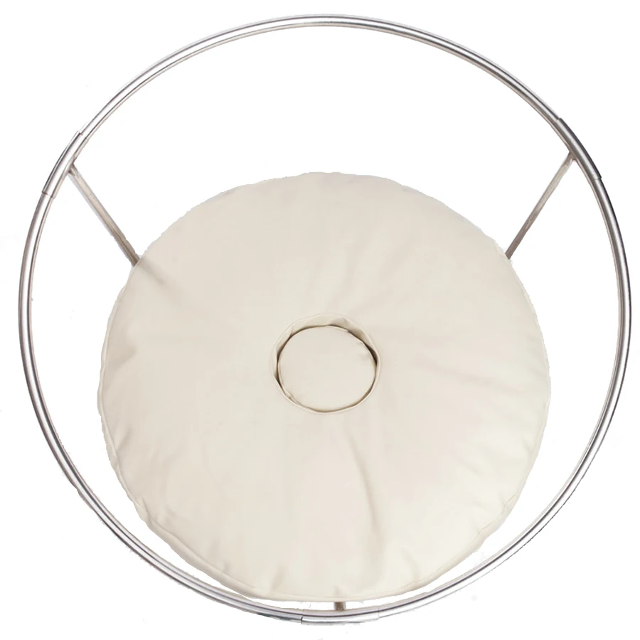 Newborn Photography Props Beanbag Stand Carry Case Set Stainless Steel Newborn Posing Bean Bag Frame Baby Photoshoot Round Nest