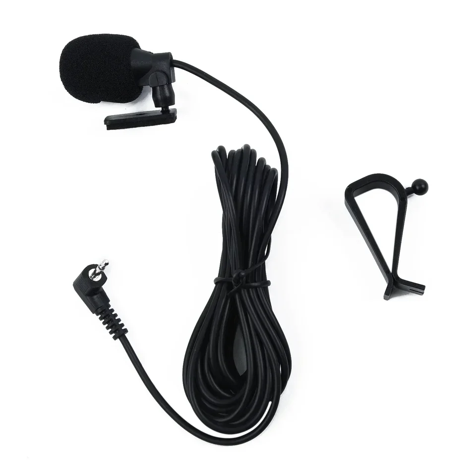 Microfono Esterno Omnidirezionale Per Autoradio Pioneer – Cavo 3 M, Jack 2,5 Mm, Compatibile CD-VM1