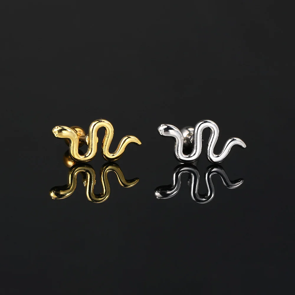 Daith Tragus Helix Ohrpiercing Zirkon Ohrstecker Kette Lappen Hoop Ohrring Knorpel Septum Edelstahl Piercing Schmuck – Detail 18