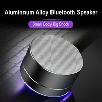 A10 Wireless Bluetooth Speaker Small Steel Cannon Subwoofer Portable Mini Gift Card Bluetooth SpeakerColor - Image 2