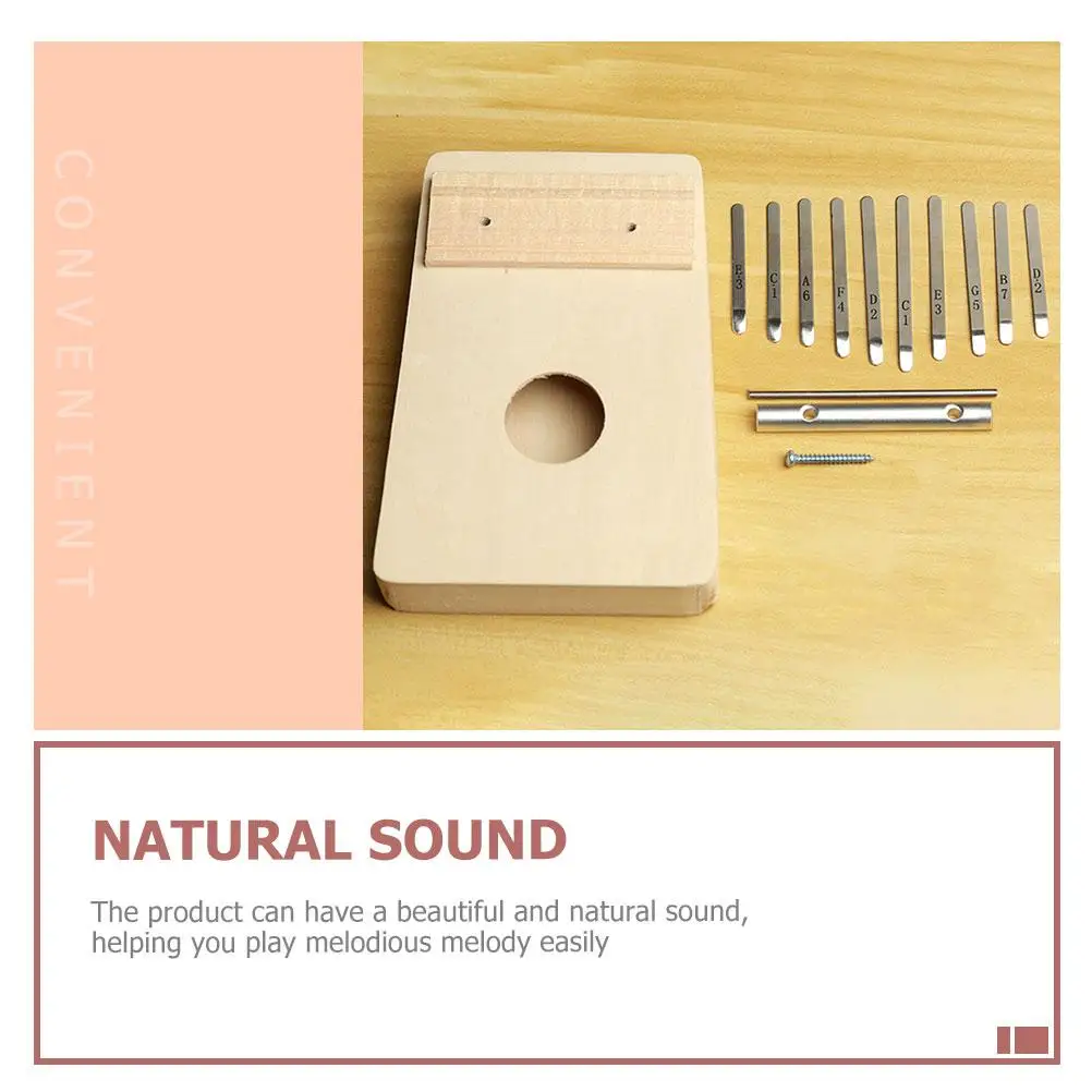Portable Thumb Beginners Kalimba Finger Piano Mini Instruments Musical Finger Piano Gifts for Kids DIY Project