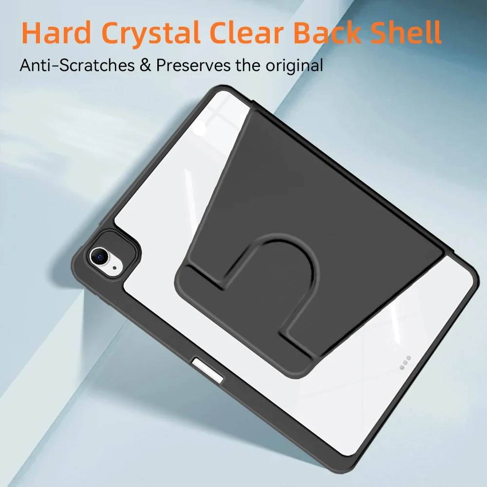 360° Rotating iPad Case with Pencil Holder